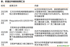 天風(fēng)汽車孫瀟雅：碳排考核疊加車型周期，歐洲新能源車迎來拐點(diǎn)